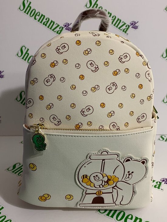 Line Friends Brown & Friends Mini Backpack Sally Gumball Machine Bag main image 5